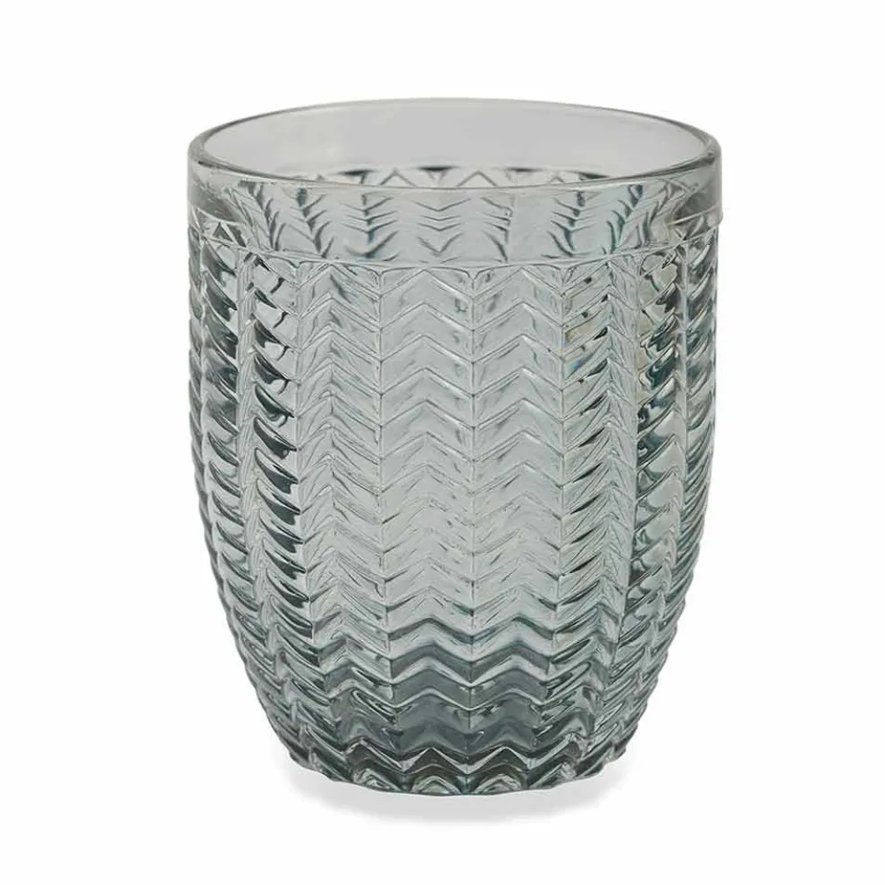 Moderne farbige Glas dekorierte Gläser, die Wasser 12 Stücke dienen - mischen