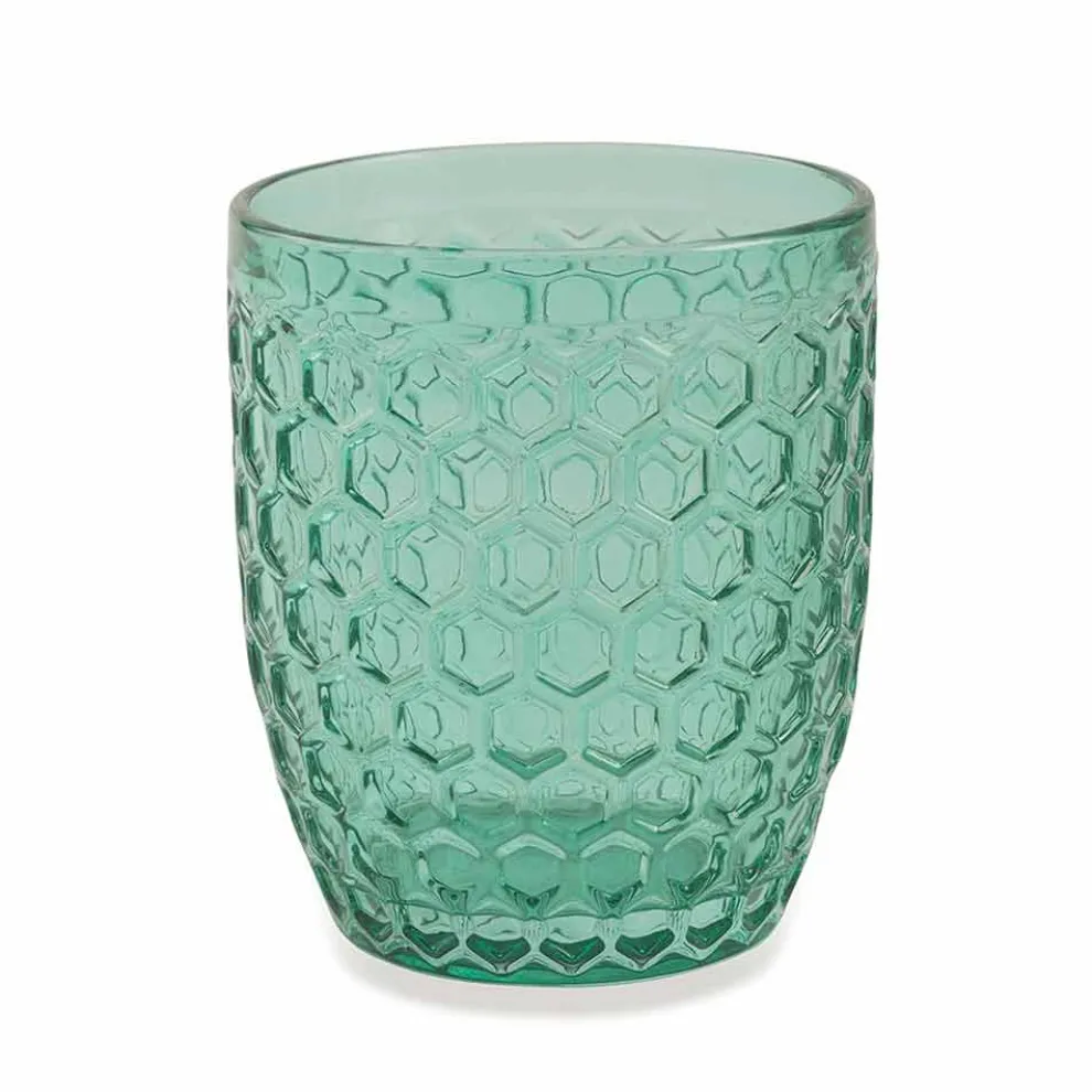 Moderne farbige Glas dekorierte Gläser, die Wasser 12 Stücke dienen - mischen