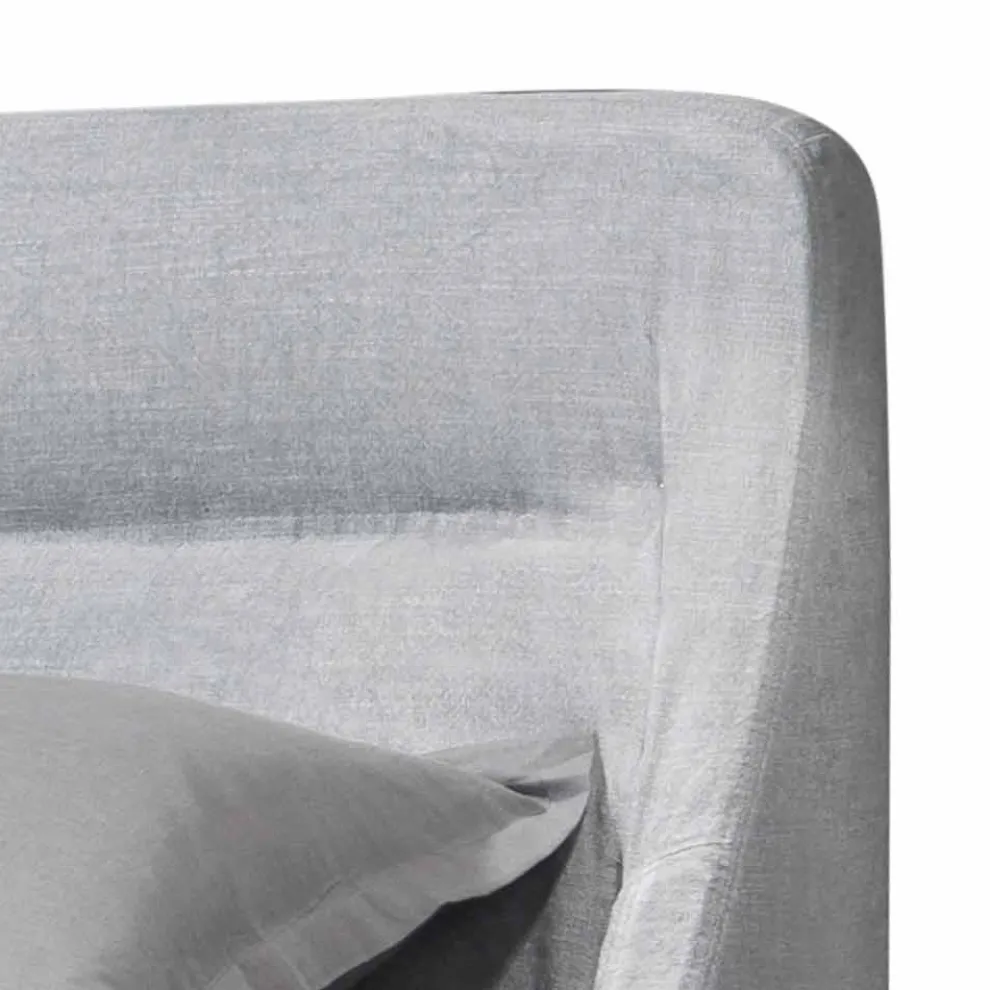 Gepolstertes Designer-Doppelbett von Sleepway, hergestellt in Italien