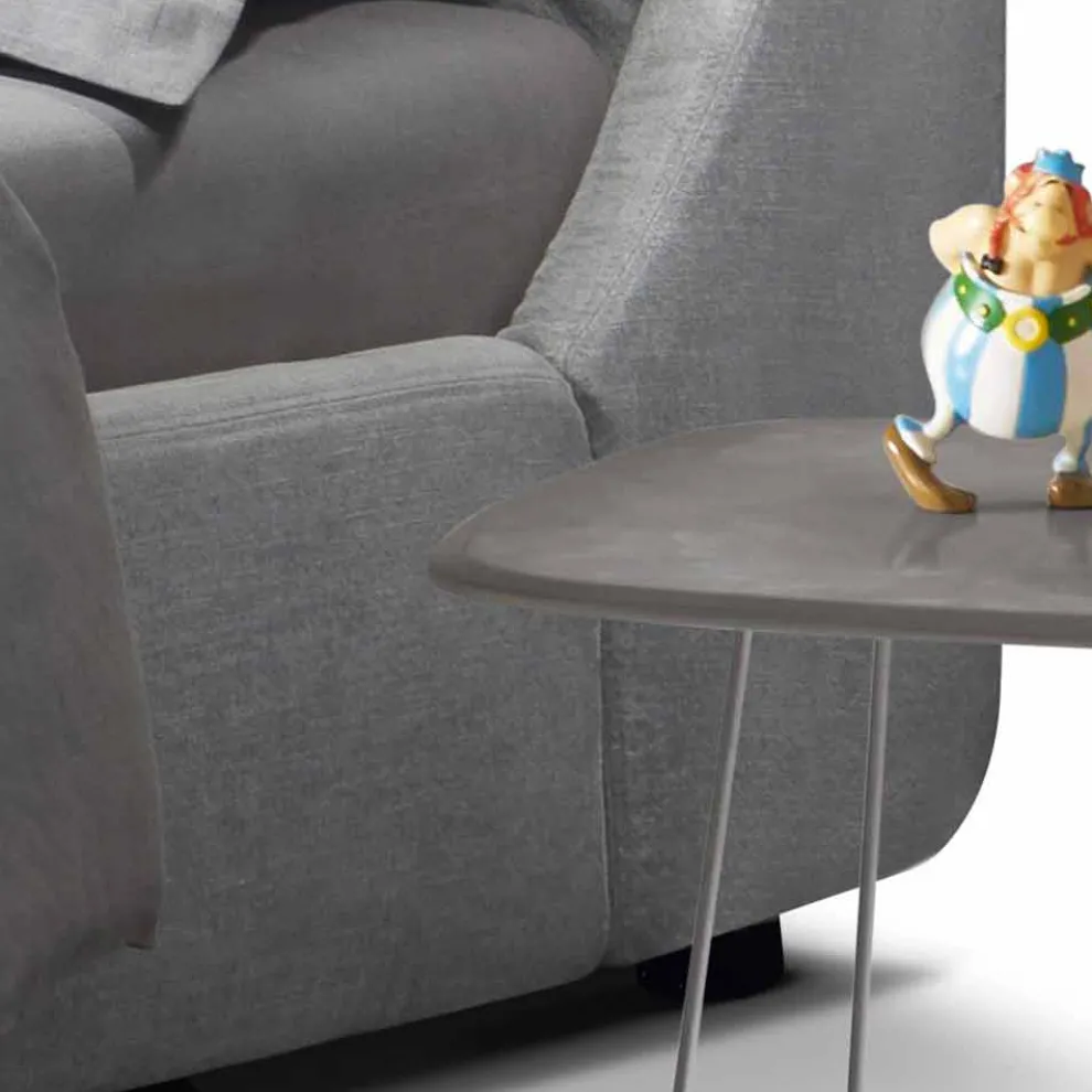 Gepolstertes Designer-Doppelbett von Sleepway, hergestellt in Italien