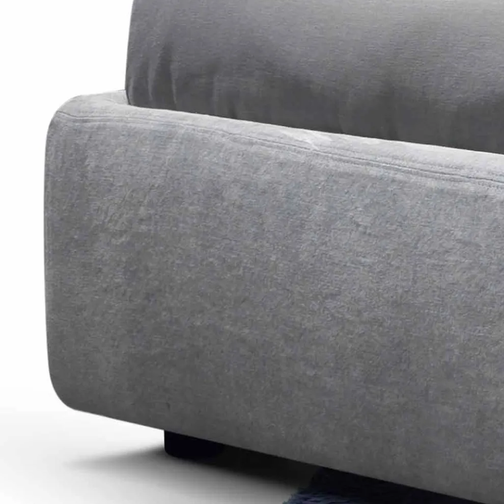 Gepolstertes Designer-Doppelbett von Sleepway, hergestellt in Italien