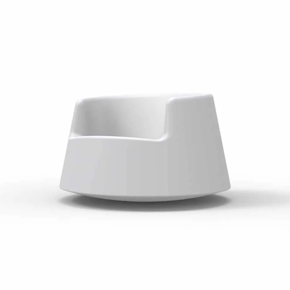 Moderner Gartensessel aus Polyethylen, Roulette von Vondom