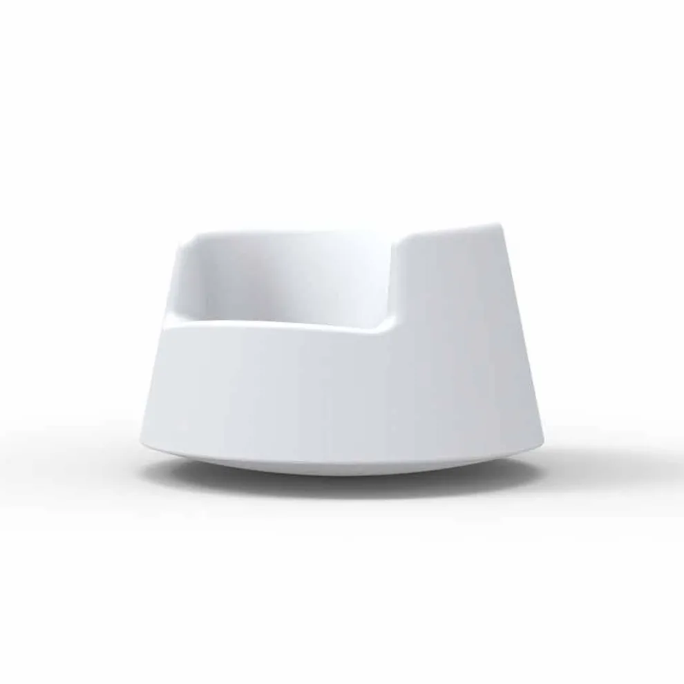Moderner Gartensessel aus Polyethylen, Roulette von Vondom