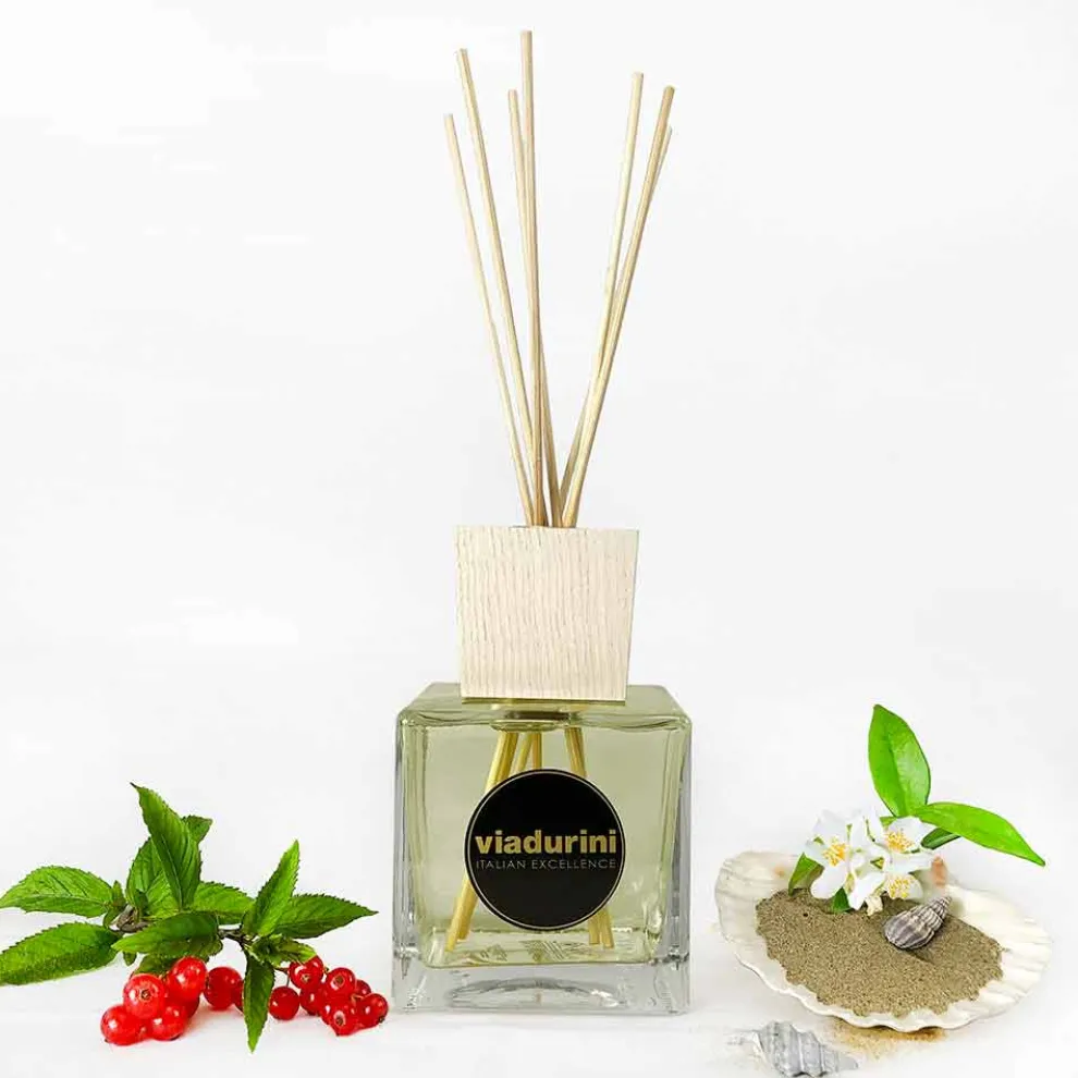 Vanille und Mou Raumduft 500 ml mit Stäbchen - Sabbiadelsalento