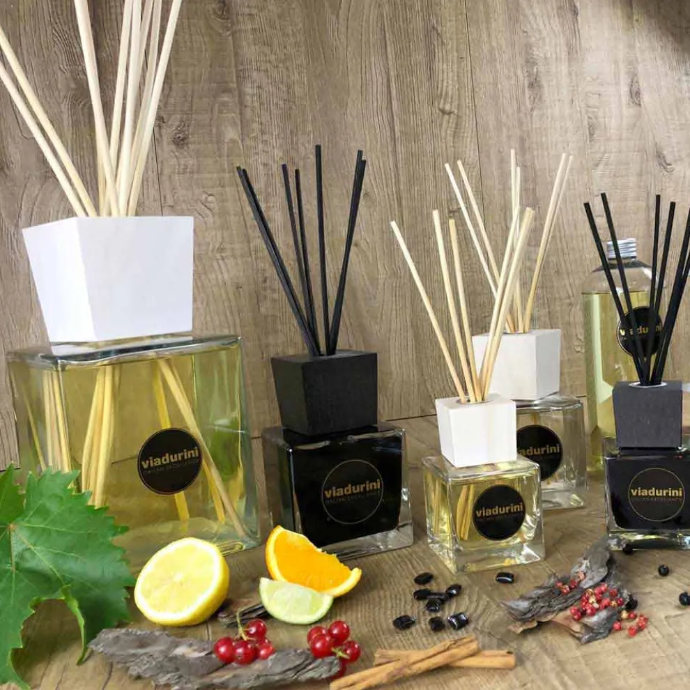 Vanille und Mou Raumduft 500 ml mit Stäbchen - Sabbiadelsalento