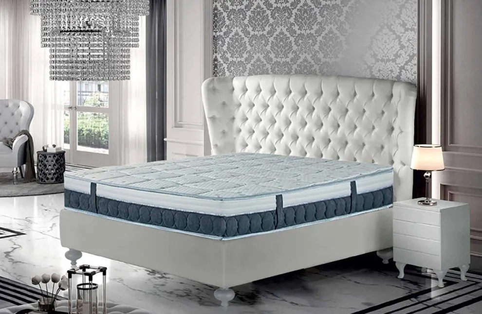 Hochwertige Einzel-Matratze H 25 cm aus Memory Foam Made in Italy – Villa