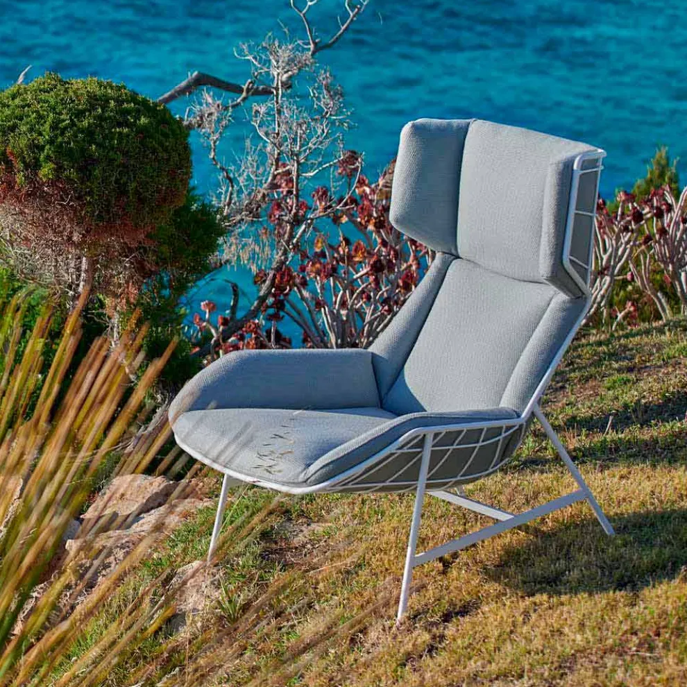 Bergere-Gartensessel in modernem Design Varaschin Summer Set