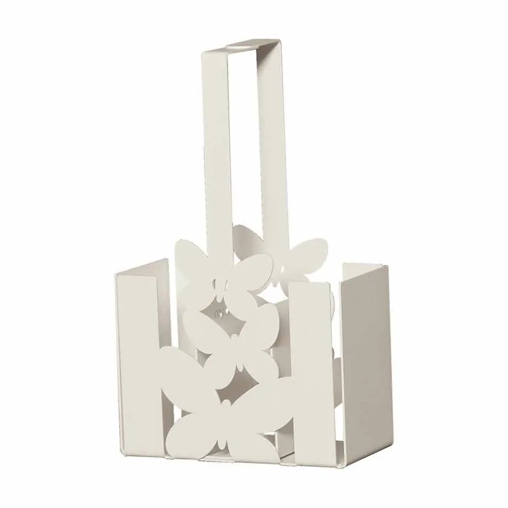 Moderner Tischbesteckhalter aus Eisen, Handarbeit, Made Italy - Laida