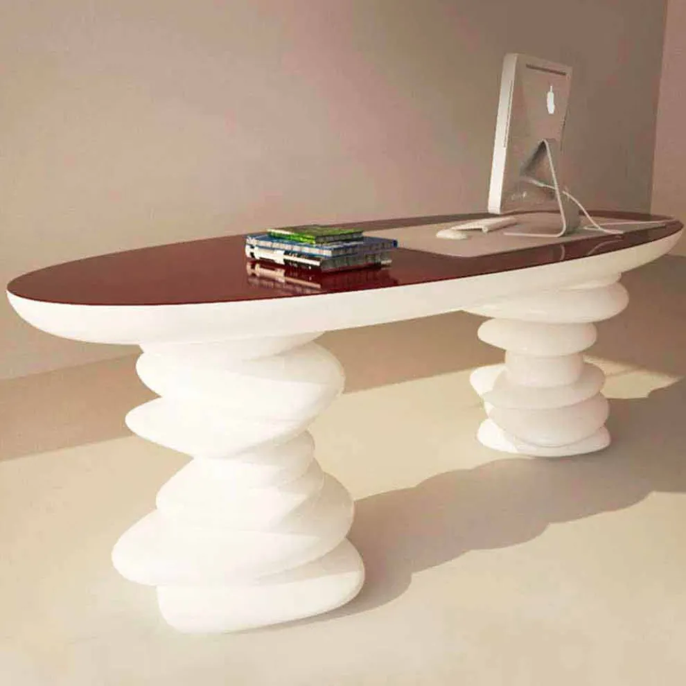 Schreibtisch in modernem Design Aldington von Hand hergestellt