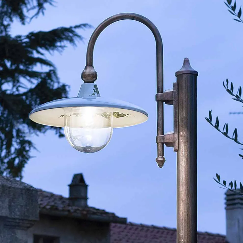 Aluminium-Gartenlampe mit 1 oder 2 oder 3 Lichtern Design - Campobasso