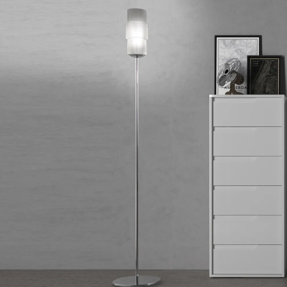 Artisan Stehlampe aus venezianischem geblasenem Glas 30 cm - Satomi