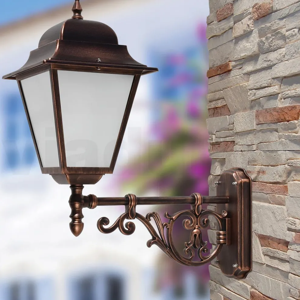Außenlampe aus Glas und Aluminium in 5 verschiedenen Ausführungen - Alchemist