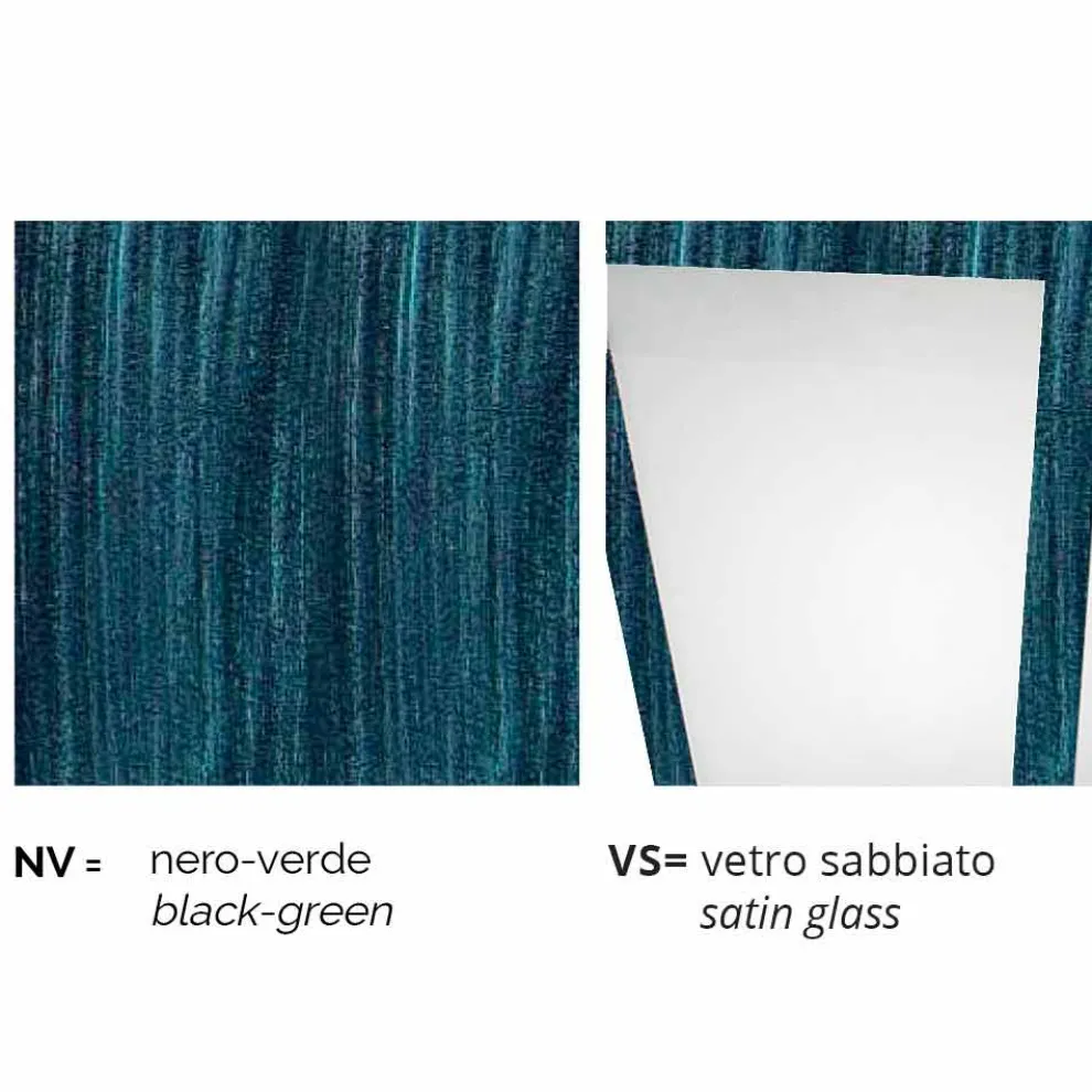 Außenstehleuchte aus Aluminium, hergestellt in Italien, Aquilina