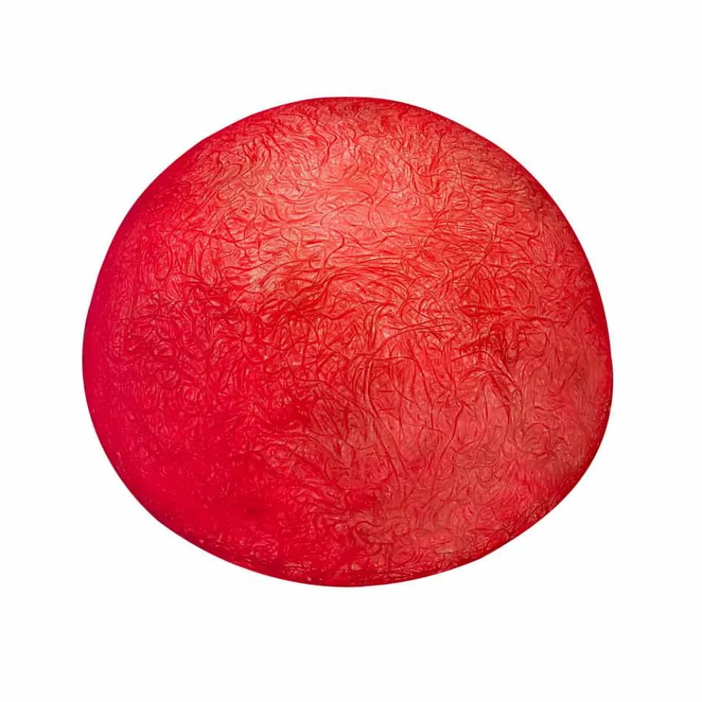 Außenwandleuchte In-es.artdesign Button Out in farbigem Nebulite