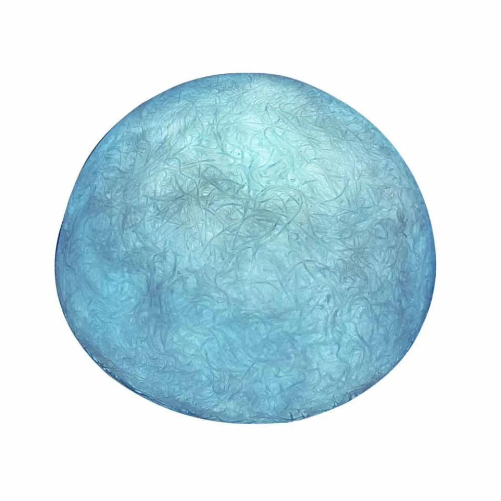 Außenwandleuchte In-es.artdesign Button Out in farbigem Nebulite