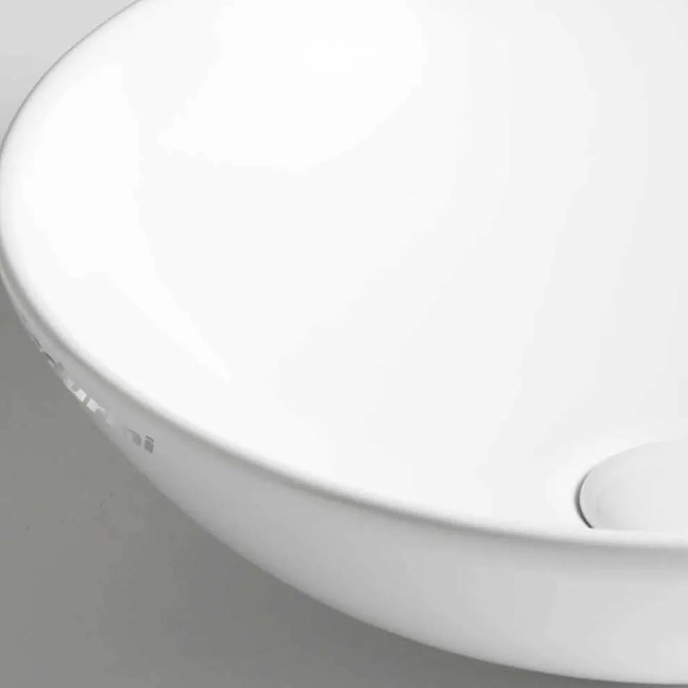 Aufsatzwaschbecken aus Keramik Made in Italy - Pimpi