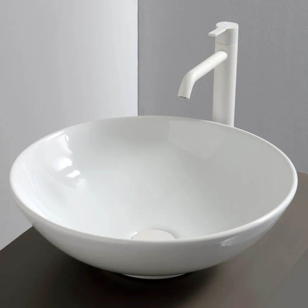 Aufsatzwaschbecken aus Keramik Made in Italy - Pimpi