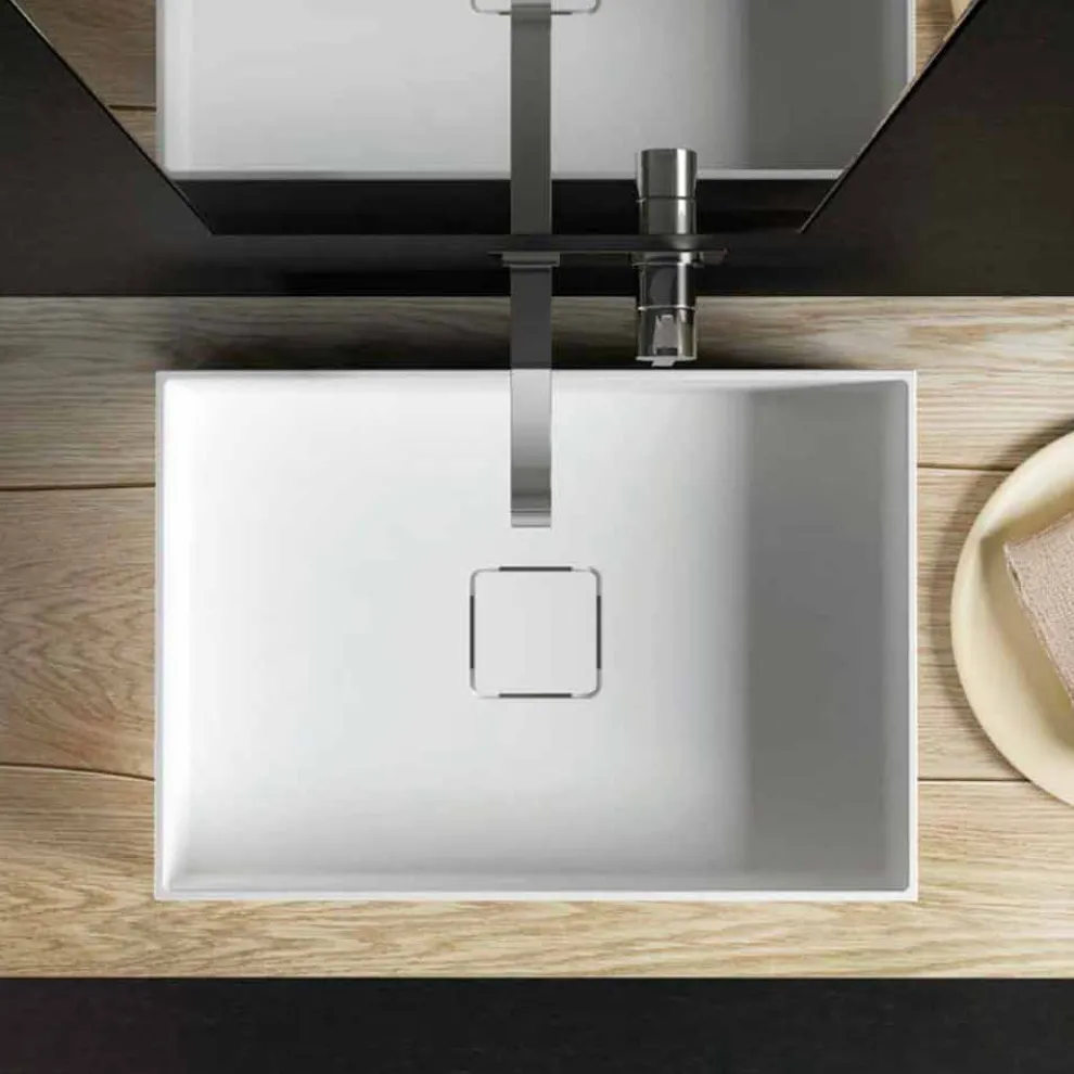 Aufsatzwaschbecken mit einem modernen Design in Italien hergestellt, Lavis