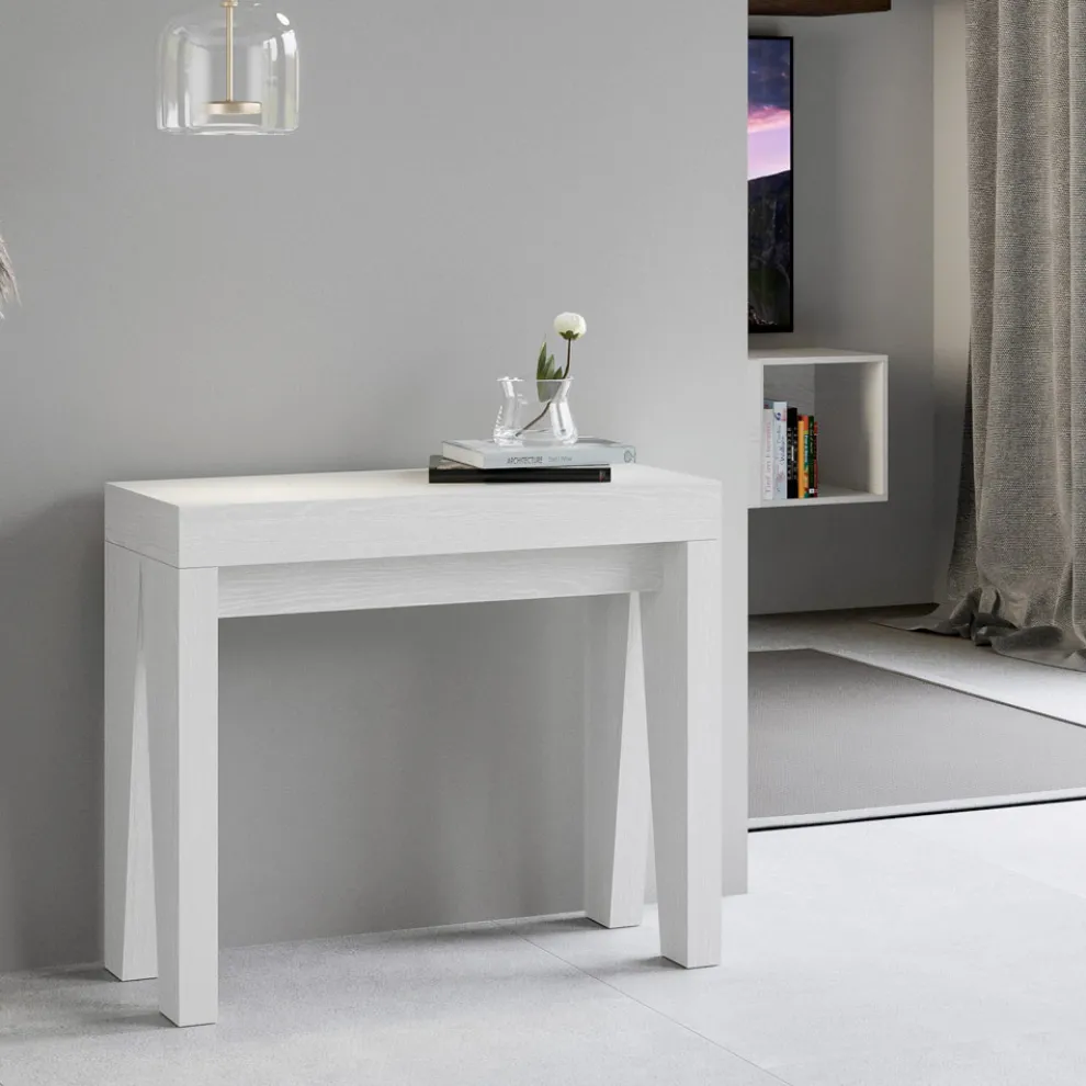 Ausziehbare Konsole, erhältlich in 2 verschiedenen Größen, hergestellt in Italien – Grifone