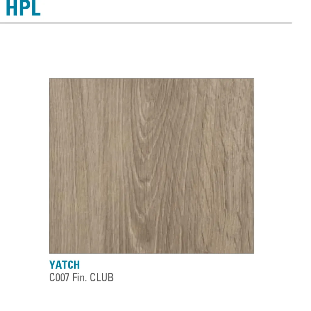 Ausziehbarer Tisch bis 240 cm Platte aus farbigem HPL Made in Italy - Filiberto