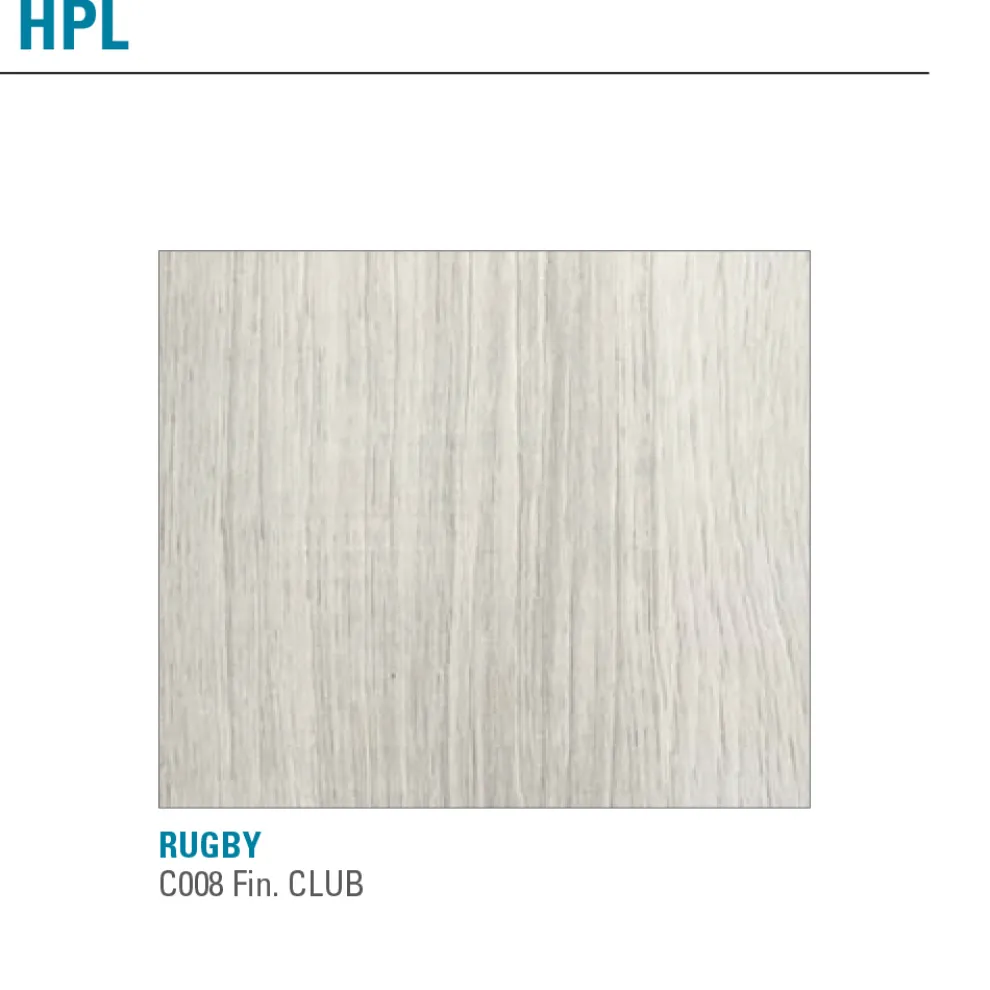 Ausziehbarer Tisch bis 240 cm Platte aus farbigem HPL Made in Italy - Filiberto