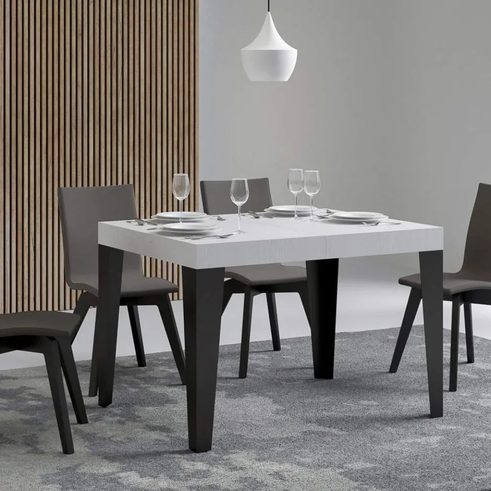 Ausziehbarer Tisch auf 284 cm in verschiedenen Größen und Ausführungen, hergestellt in Italien – Strand