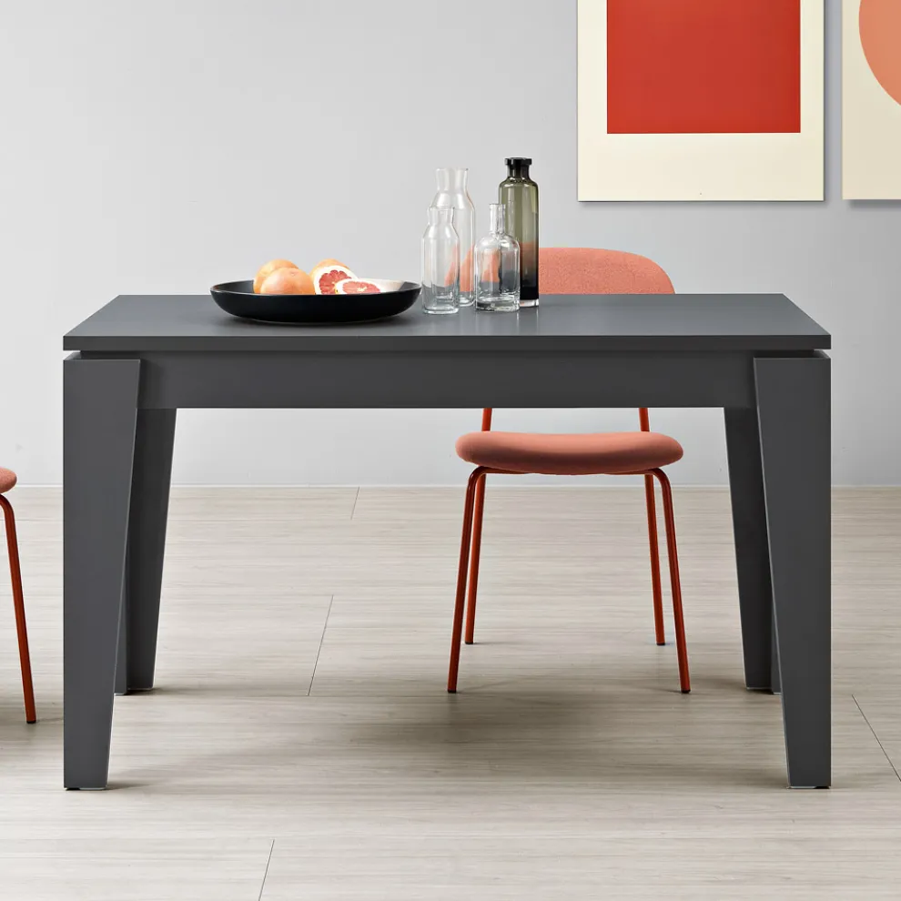 Ausziehbarer Tisch aus Melamin in verschiedenen Ausführungen Made in Italy - Lily