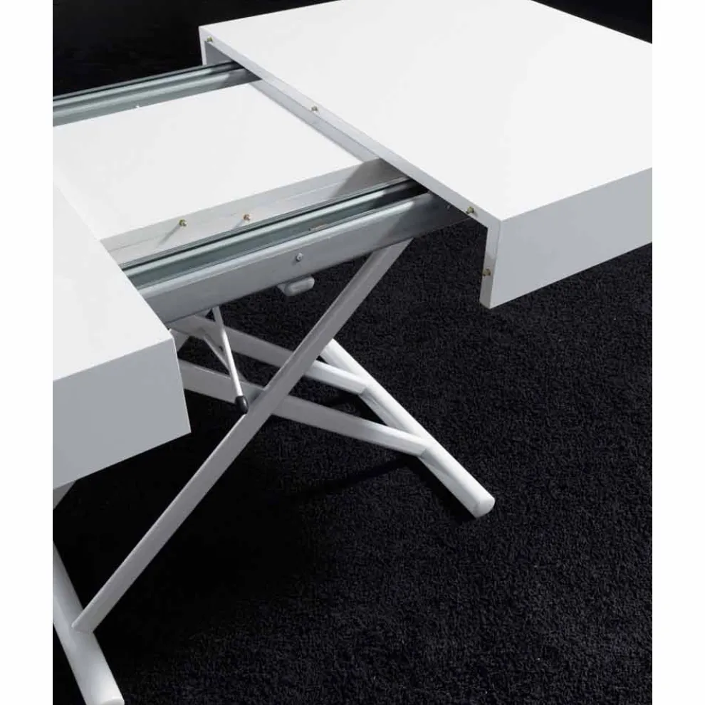 Ausziehbarer Tisch, von Beistelltisch zu Esstisch Gilmore