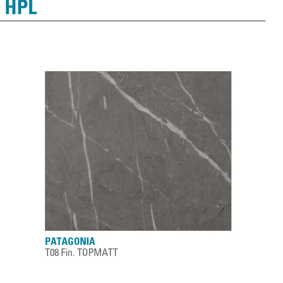 Ausziehbarer Tisch bis 238 cm Metall und farbiges Hpl Made in Italy - Pablito