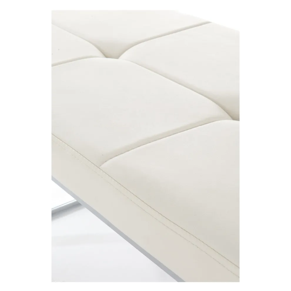 Bank aus Kunstleder und Metallstruktur – Argon