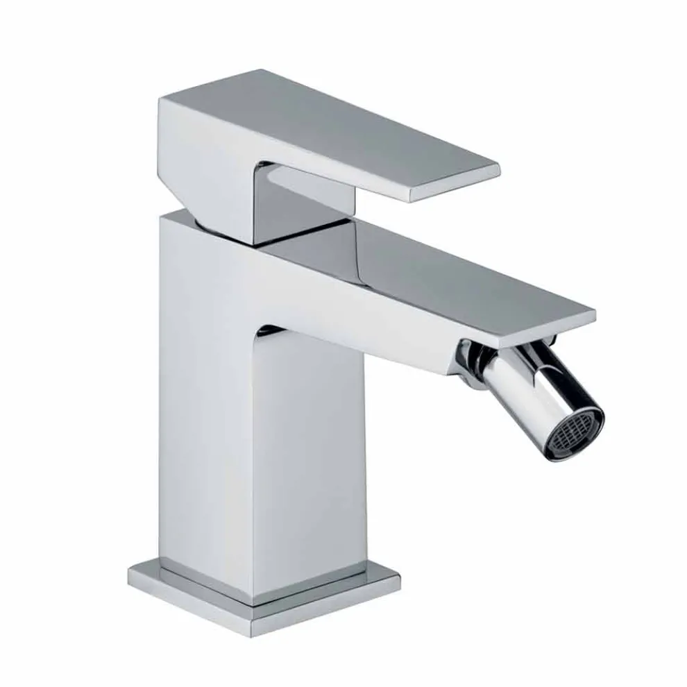 Bidetmischer mit verchromtem Abfluss Made in Italy - Galla