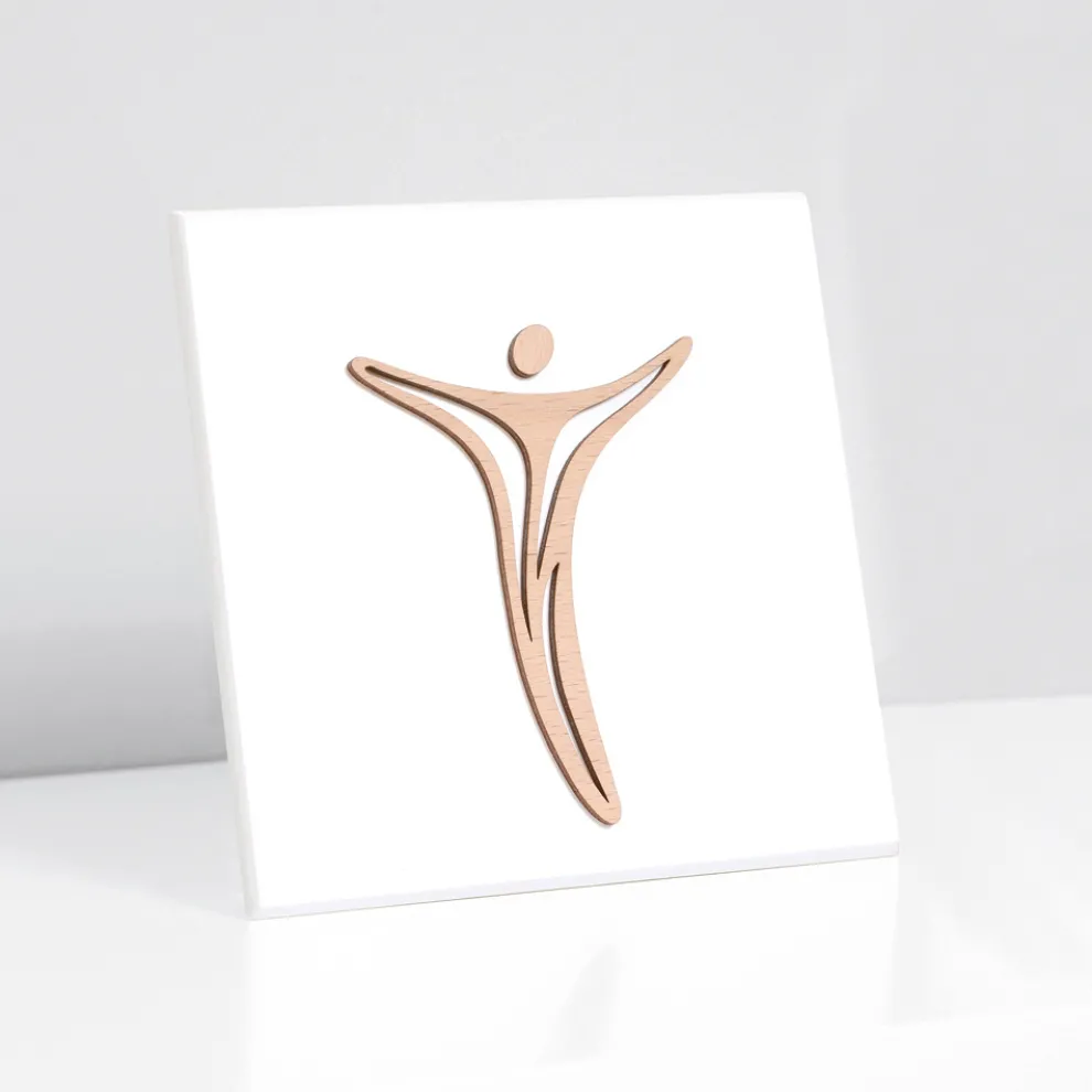 Bild mit Lasergravur von Jesus, hergestellt in Italien – Kyla