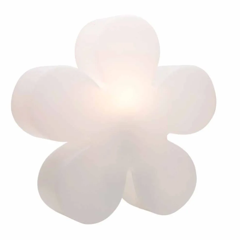 Blumentisch oder Stehlampe in modernem Design aus Polyethylen - Fiorestar