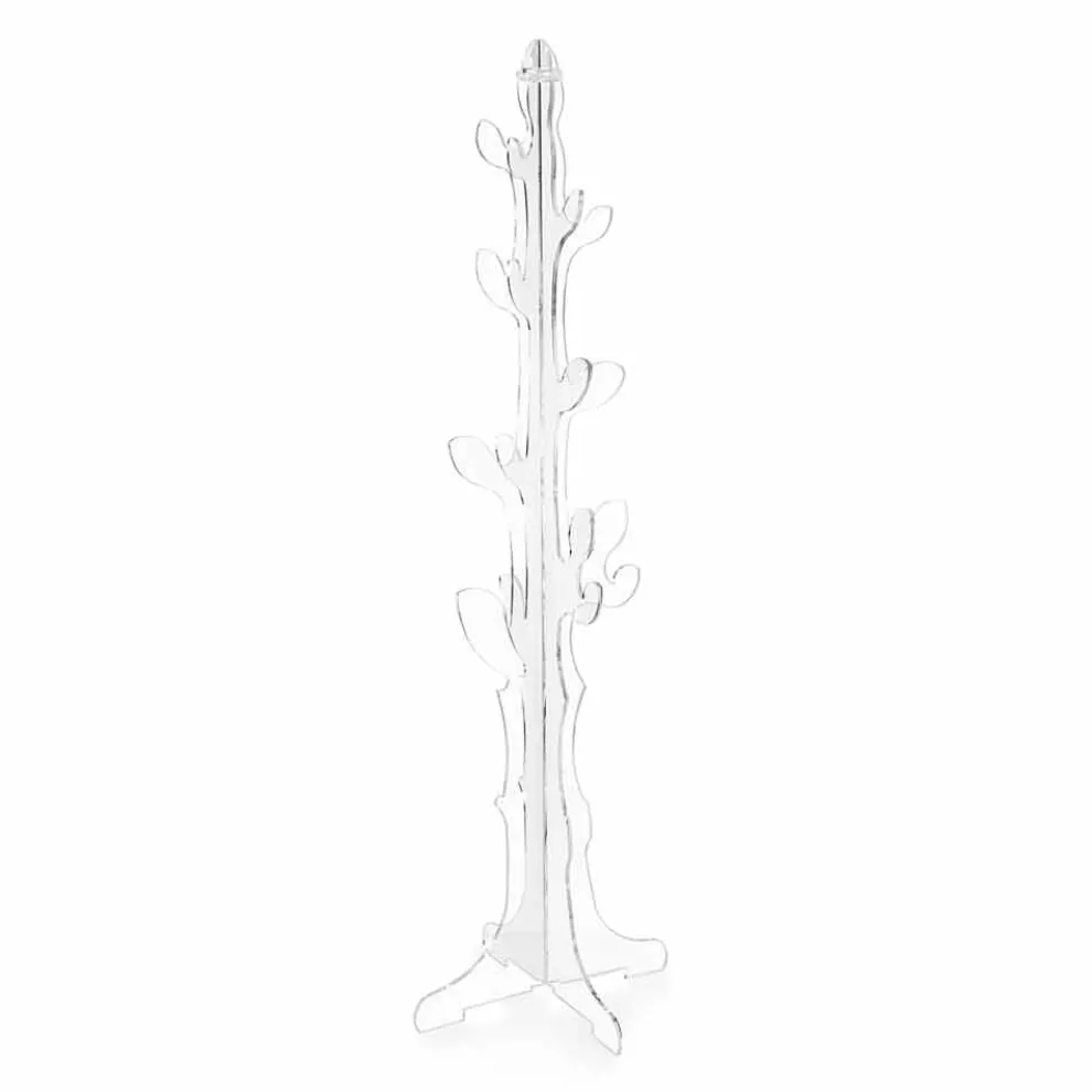 Boden Kleiderbügel in transparentem Plexiglas Design für den Eingang - Alibi
