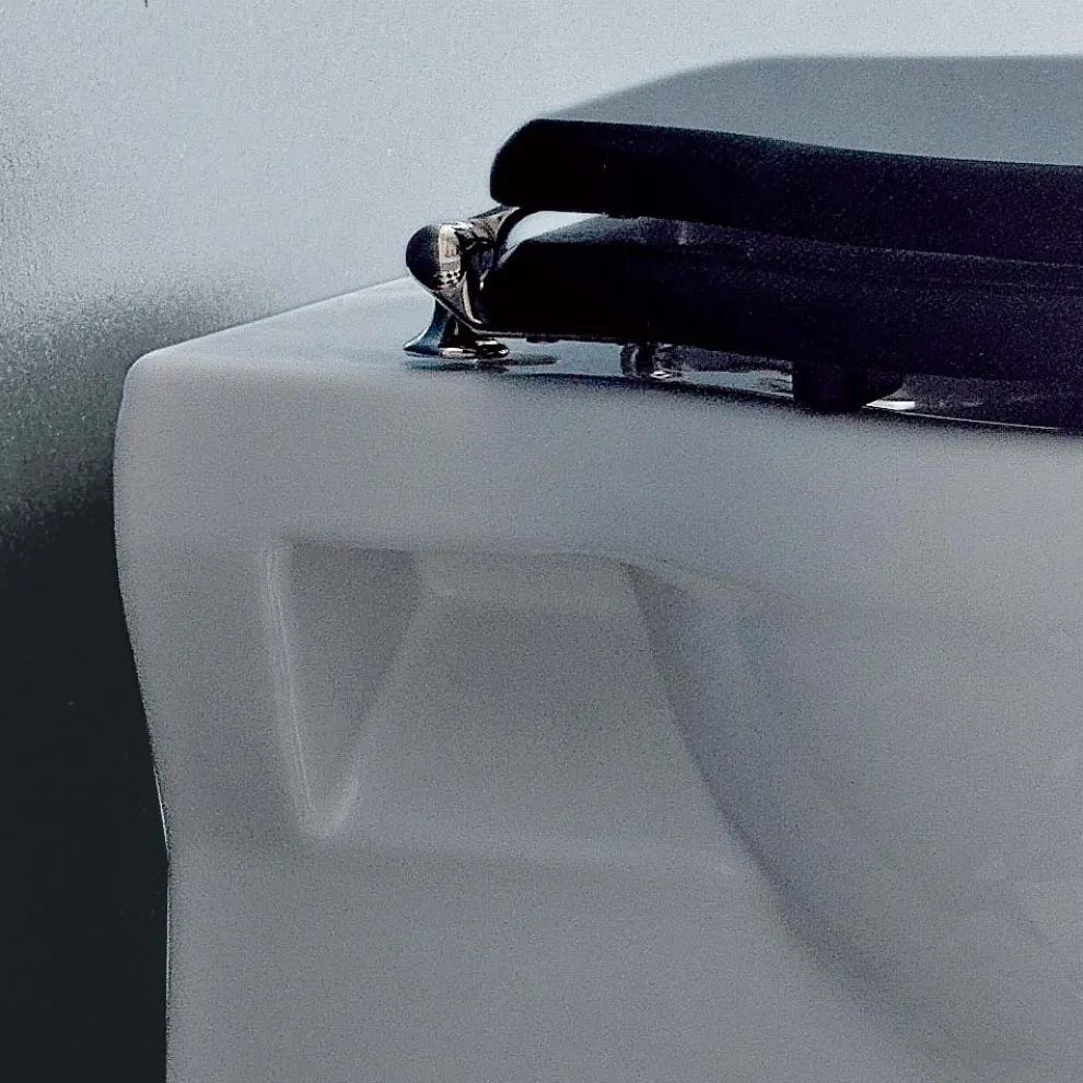 Bodenvase Klassisches Design Zurück zur Wand in Made in Italy Keramik - Marwa