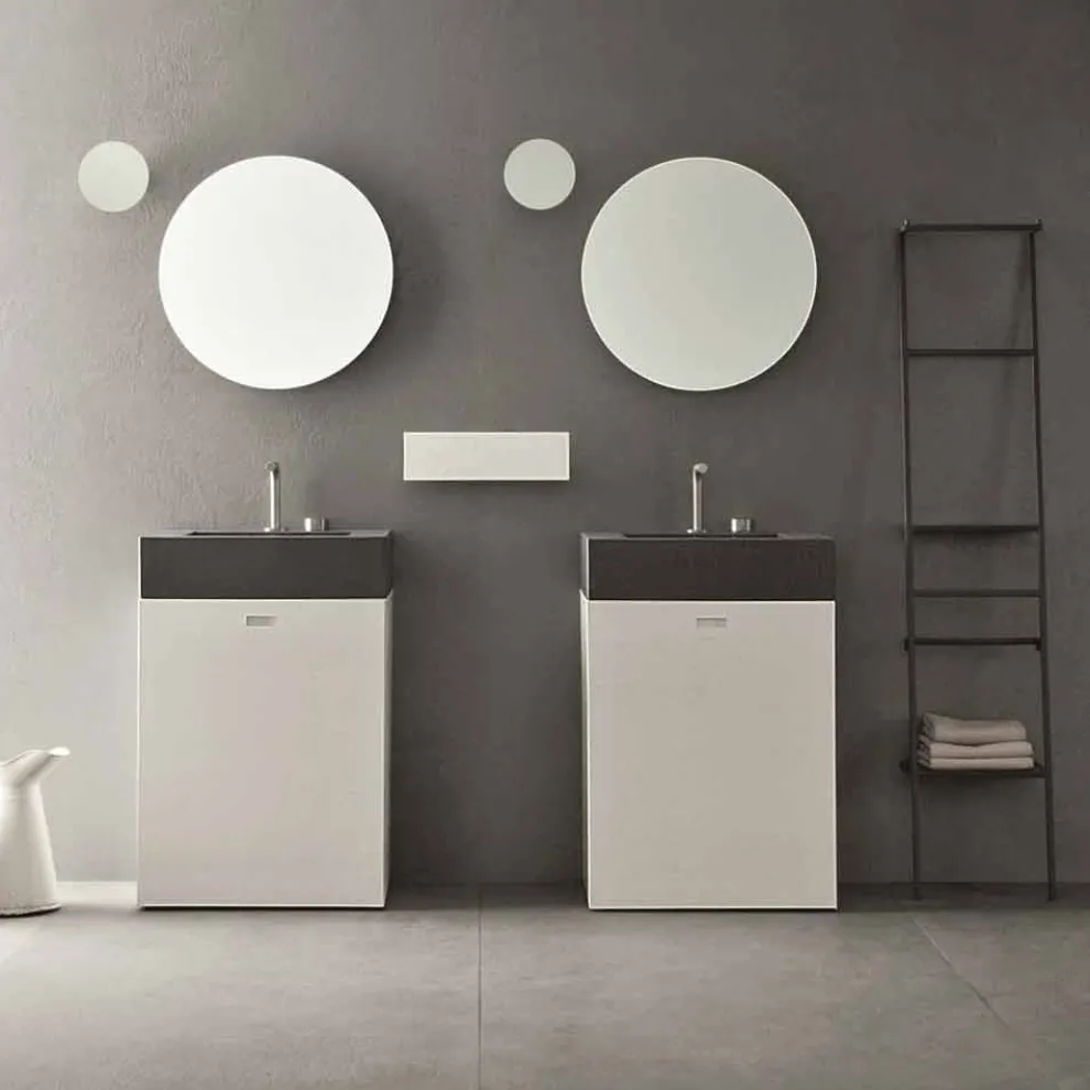 Bodenzusammensetzung von modernen Design-Badezimmermöbeln - Farart10