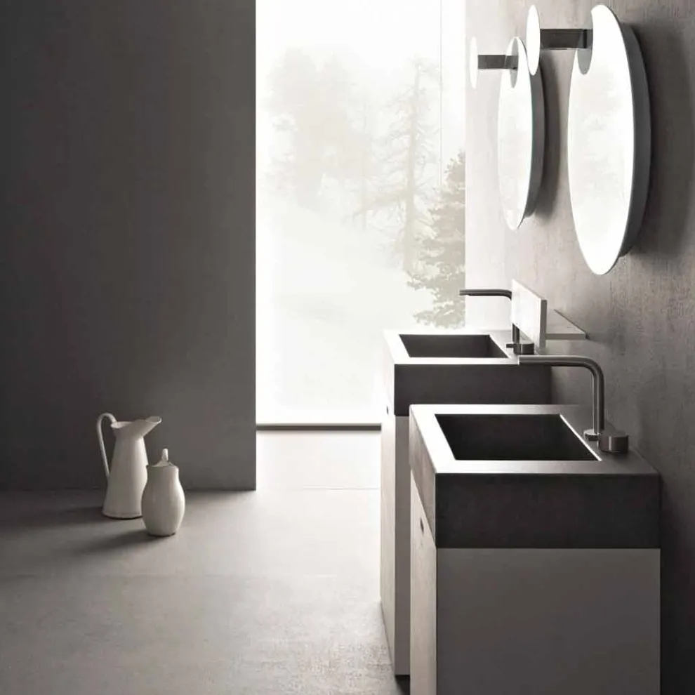 Bodenzusammensetzung von modernen Design-Badezimmermöbeln - Farart10