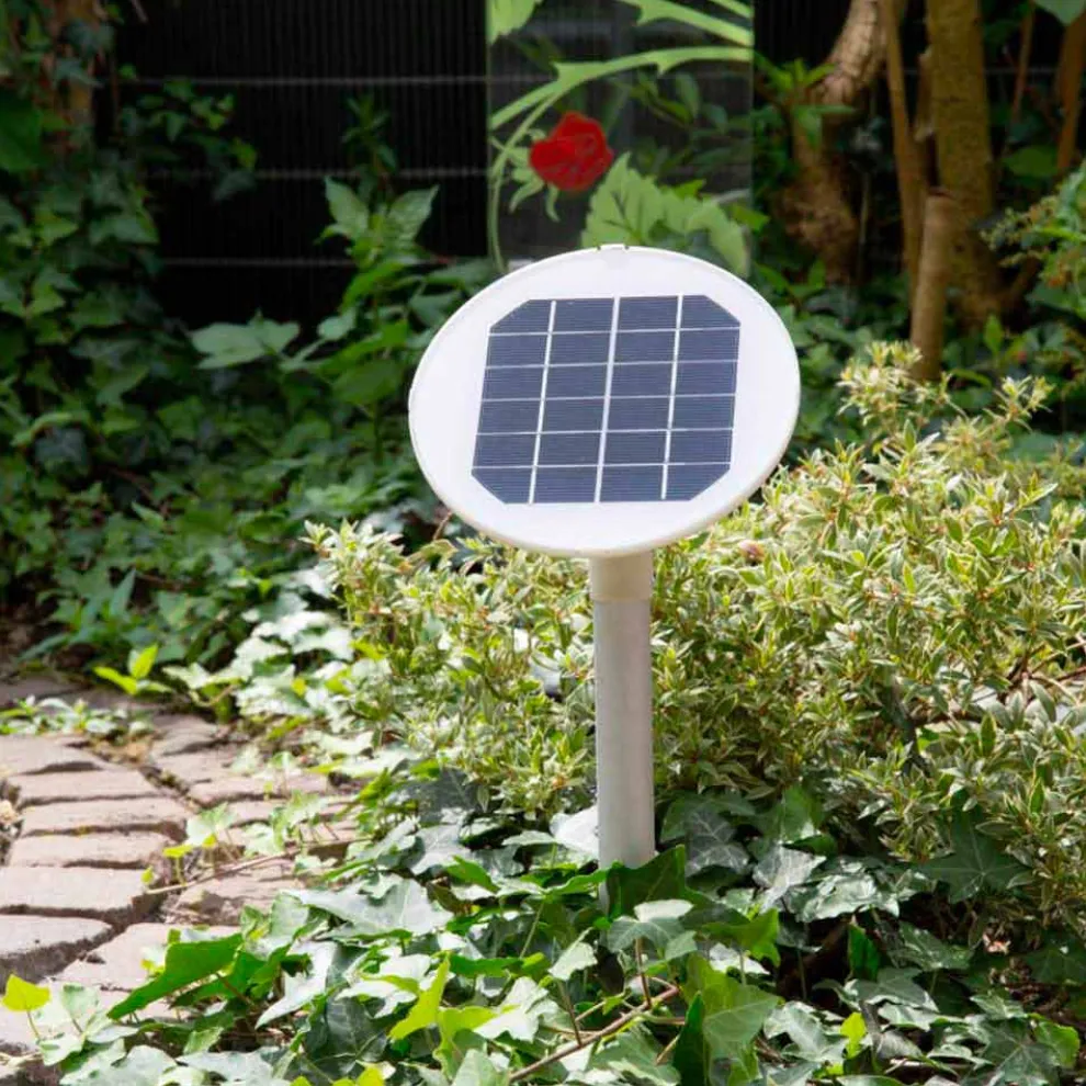 Tischleuchte für Außen- oder Innenausstattung mit LED, Solar oder E27 - Tamburostar