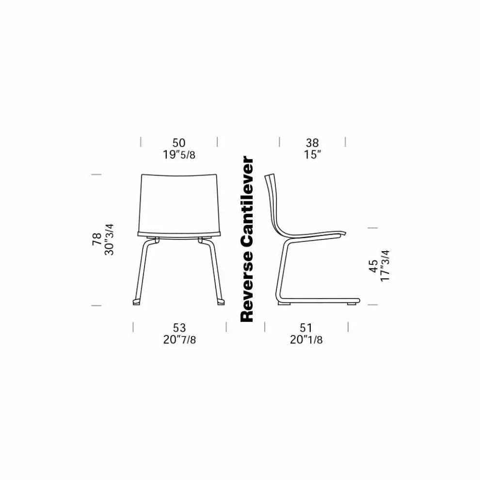 Moderner Büro- oder Wohnzimmerstuhl aus Stahl, farbiger recycelter Kunststoff - Verenza