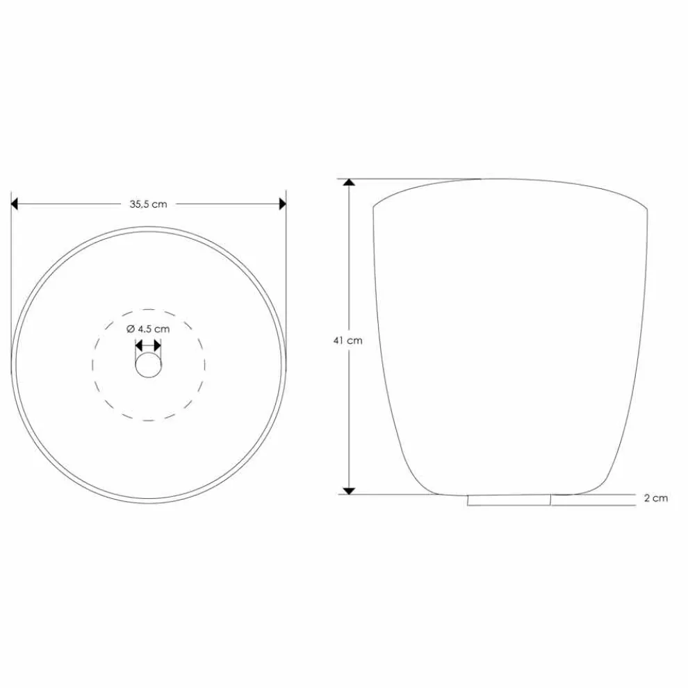 Composition 3 Hängende Badezimmermöbel mit Waschbecken aus weißem Harz - Dazzle