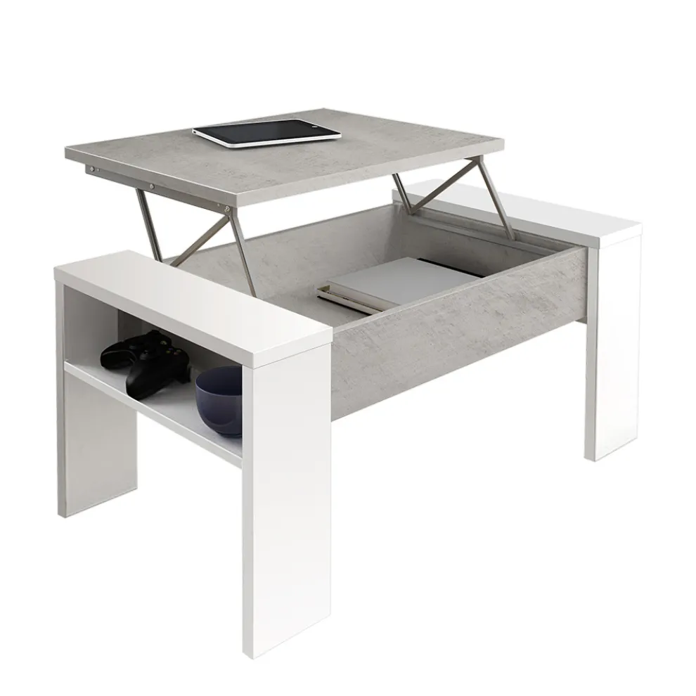 Couchtisch mit ökologischem Holzbehälter – Cripto