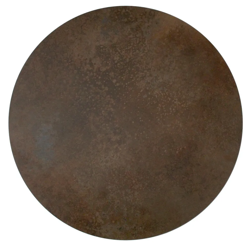 Couchtisch mit runder Platte aus Steinzeug, hergestellt in Italien – Siste