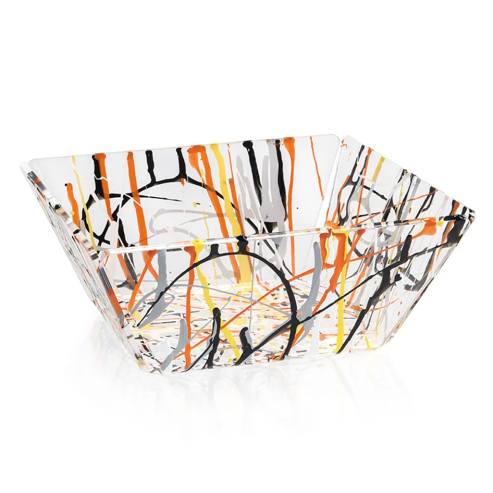 Korb Plexiglas Multicolor Design Made in Italy - Multibread