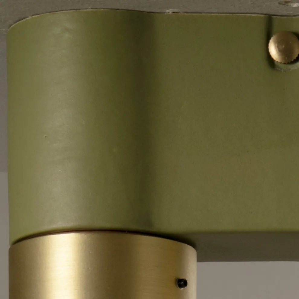 Deckenlampe aus Keramik und Metall, handgefertigt in Italien - Toscot Match