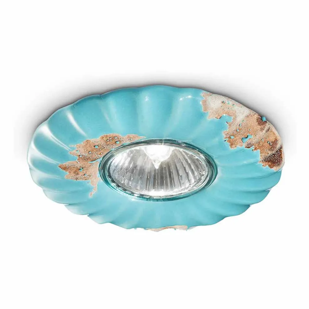 Deckenlampe rund aus Keramik Cindy Ferroluce