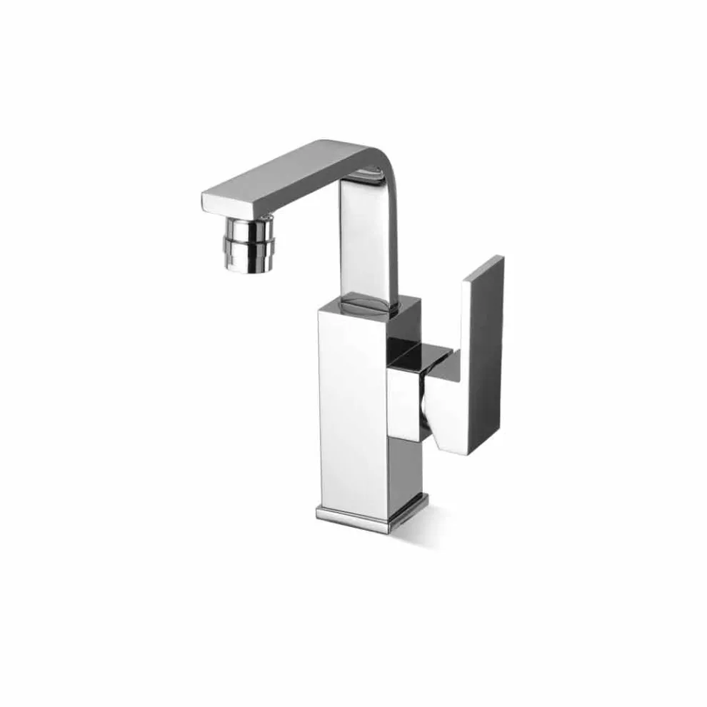 Design Badezimmer Bidet Mixer aus Messing ohne Abfluss Made in Italy - Panela