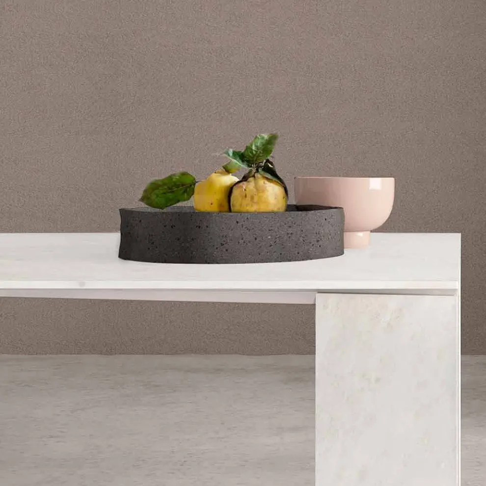 Design Esstisch aus weißem Marmor Namibia, 210x110 cm – Monastero