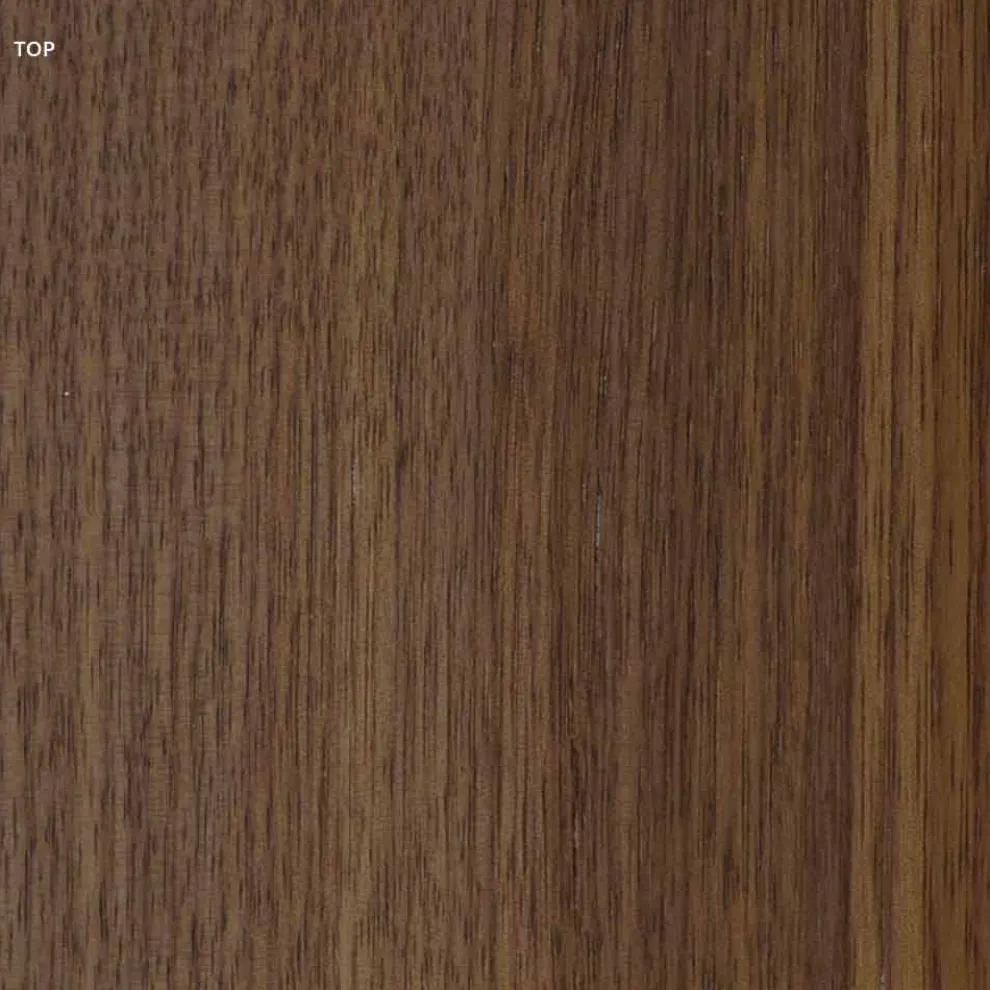 Design Esstisch mit einer Platte aus Holz und einem Gestell aus Metall, Esperia