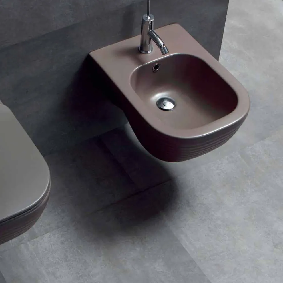Design Hängebidet aus Keramik Made in Italy Trabia