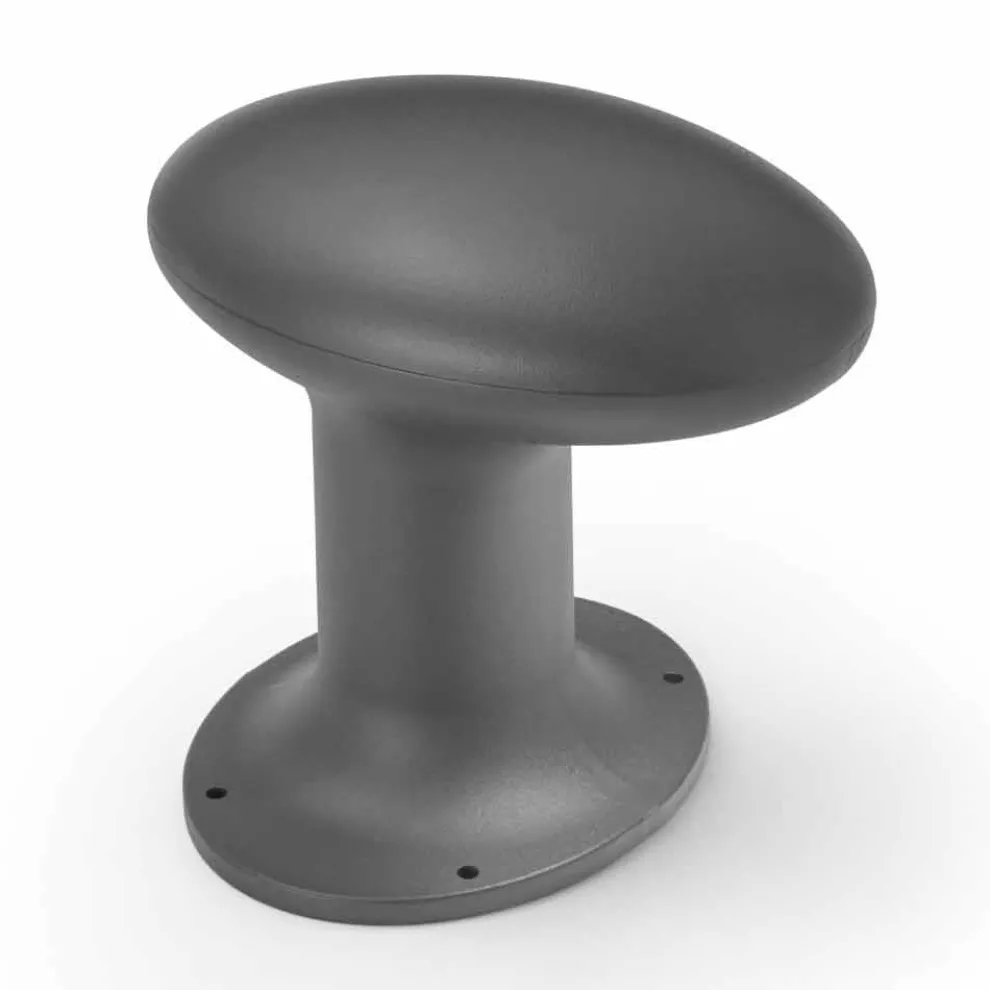 Design Led Gartenlampe aus grauem oder braunem Gusseisen - Bitta von Il Fanale